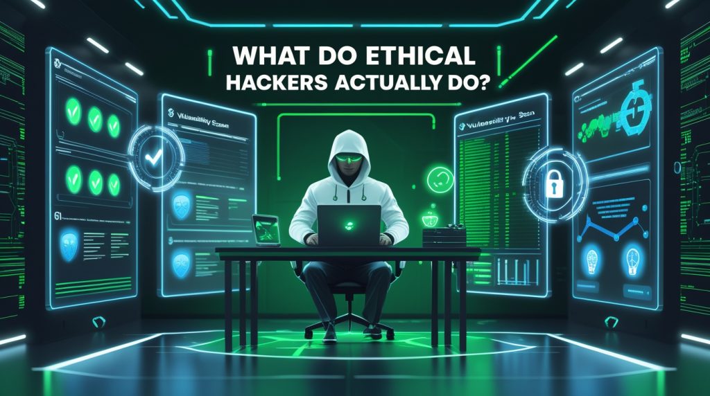 phoenix 10 a modern cybersecurity scene showing a whitehat eth 3